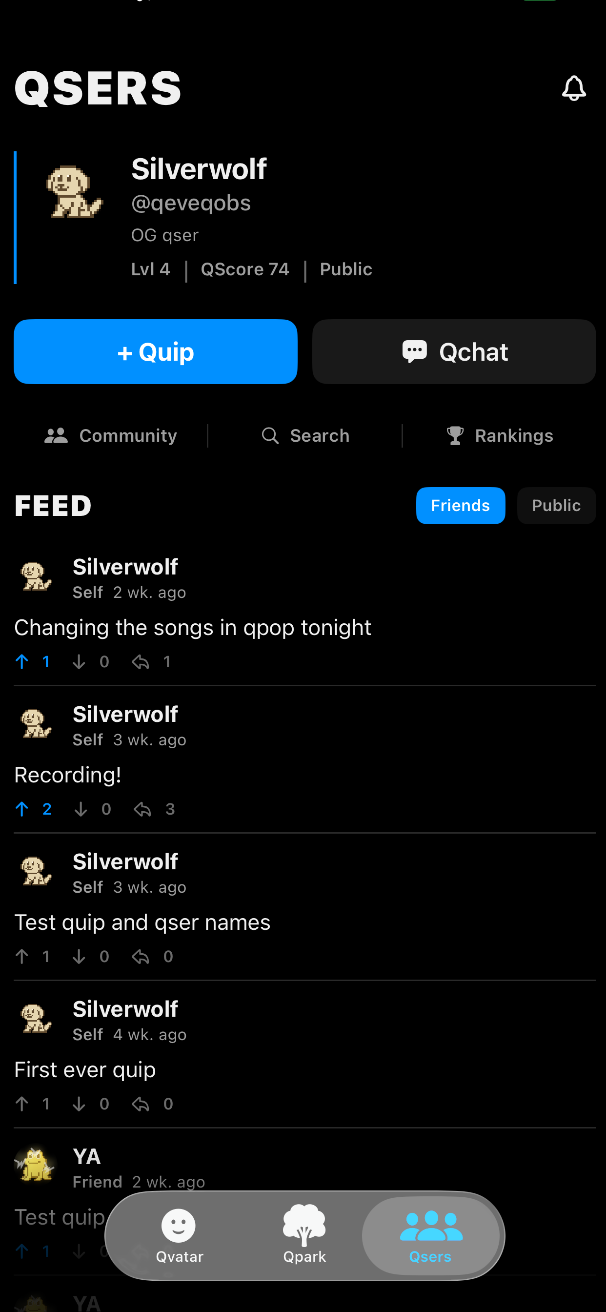 Qvatar app screenshot 3